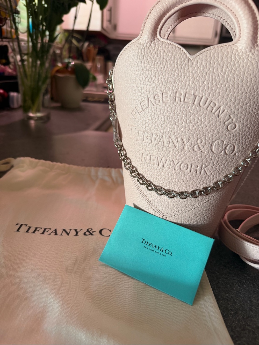 Authentic Tiffany and Co. Mini Bucket Bag
